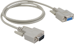 CAN cable - Length 2.0 m, Sub-D9 plug (M/F)All pins 1:1 Connected